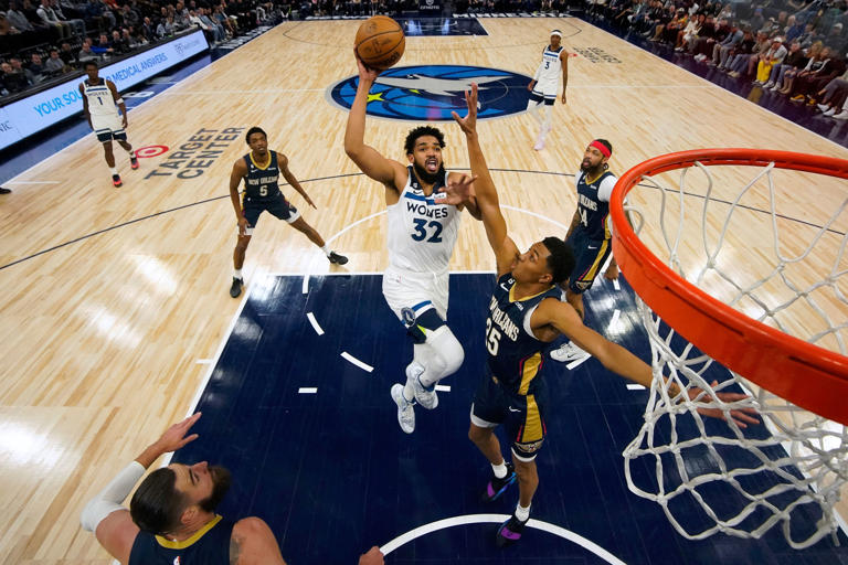 Edwards lidera ataque de Timberwolves para vencer a Pelicans