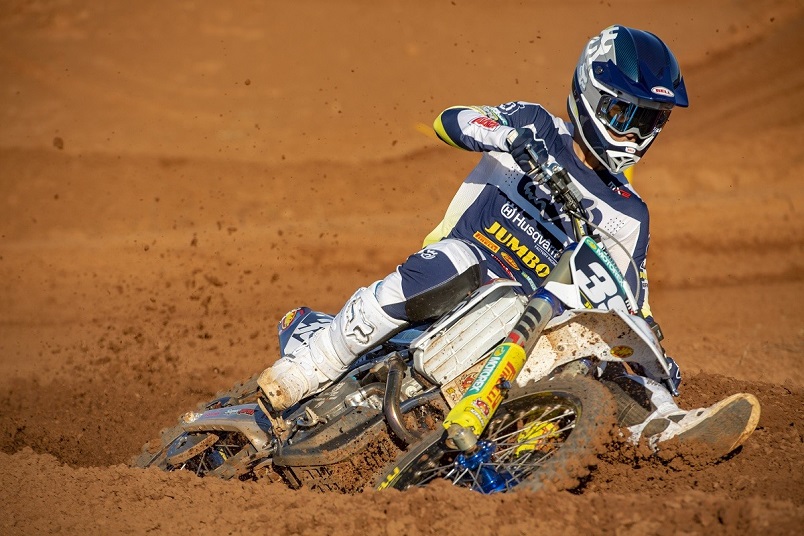 Roan van de Moosdijk gana carrera de MX2 en Suiza