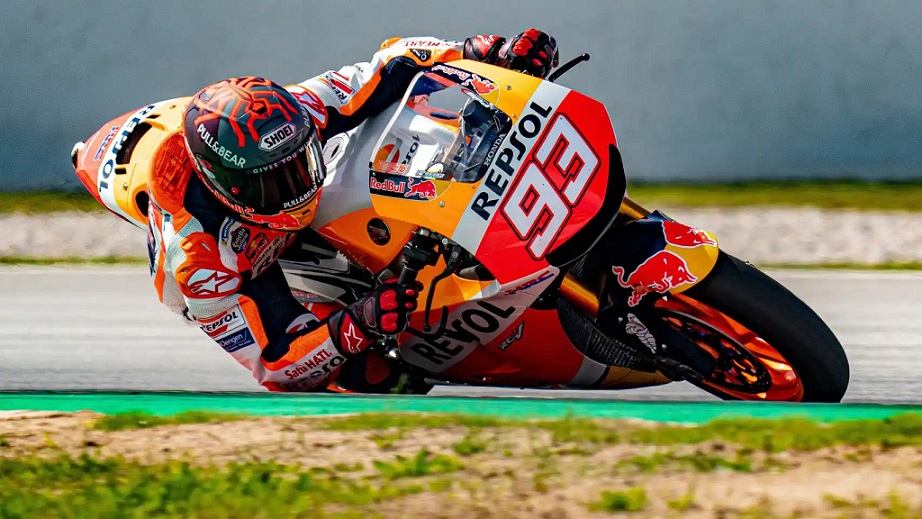 Márquez aprueba la revisión médica de MotoGP en Le Mans
