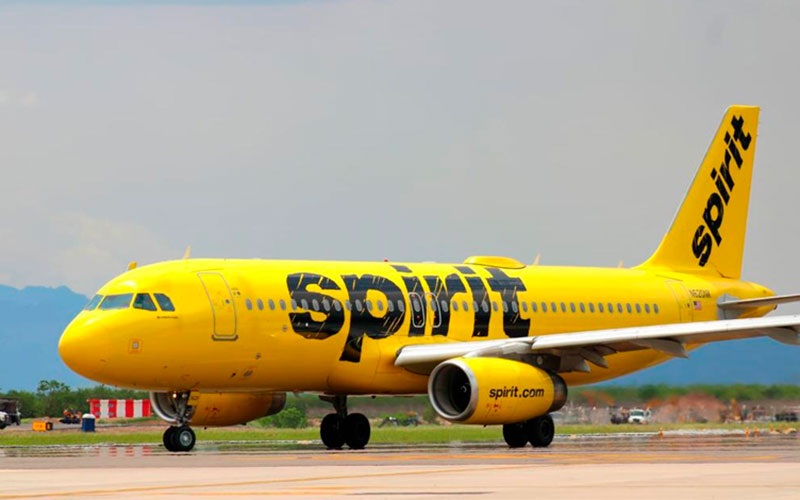 Spirit aumentará a 14 frecuencias semanales de vuelo Houston-Palmerola