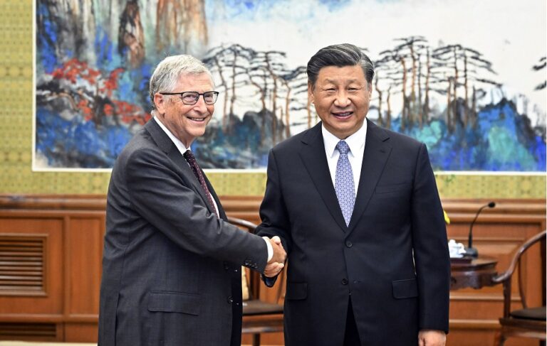 Bill Gates se reunió con Xi Jinping