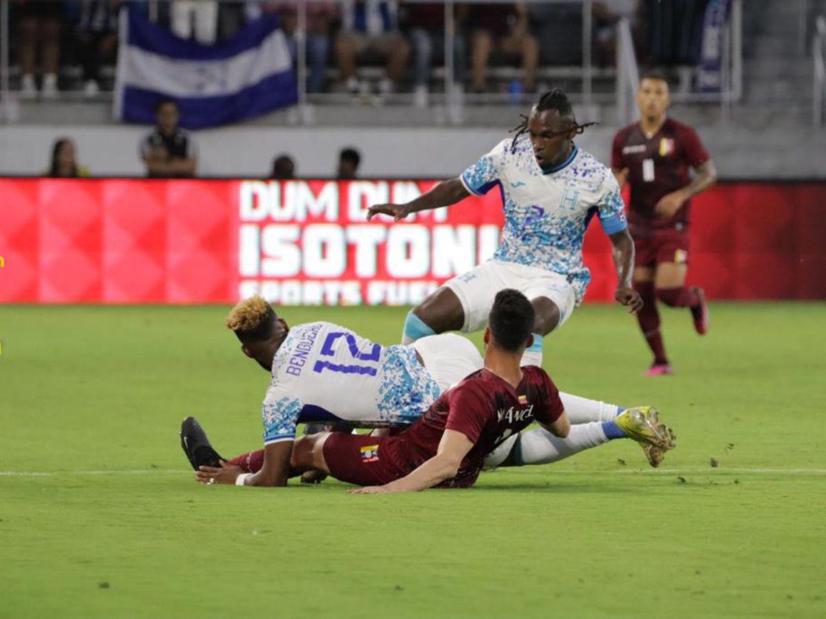 Honduras cayó derrotada ante Venezuela