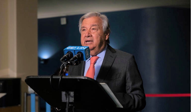 Guterres: Pidió a Rusia que retome acuerdos del Mar Negro