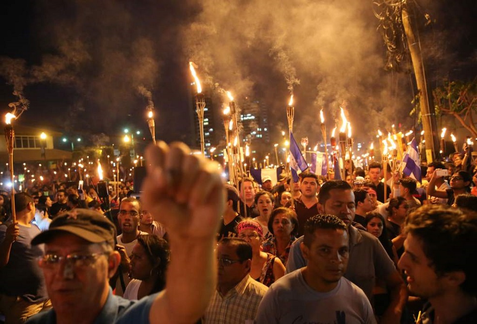 Marcha de las antorchas de sociedad civil será el viernes