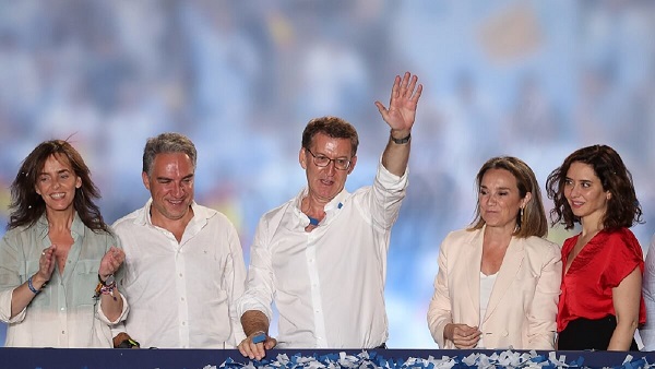 El conservador PP gana elecciones en España