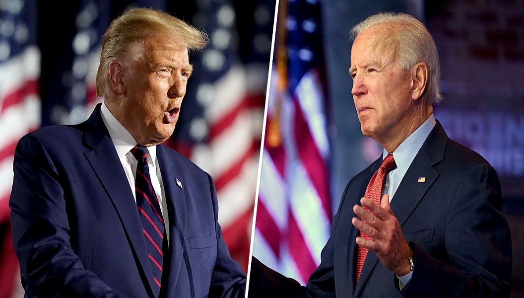 Biden y Trump, empatados de cara a presidenciales de 2024