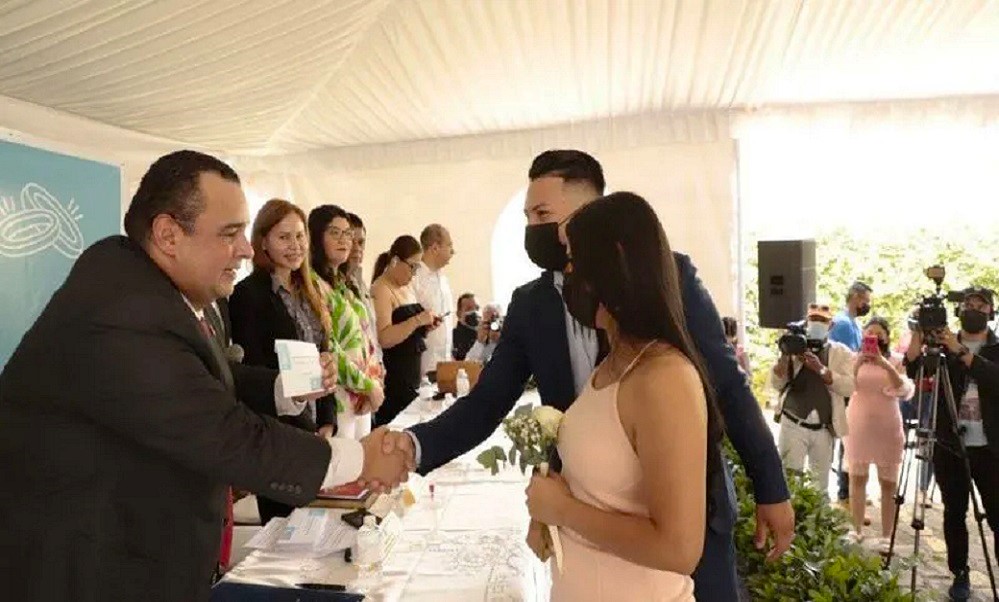 AMDC desarrolló ceremonia de "Bodas Gratis de Buen Corazón"