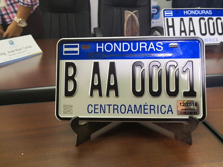 Honduras: "Placas de papel entrega IP"
