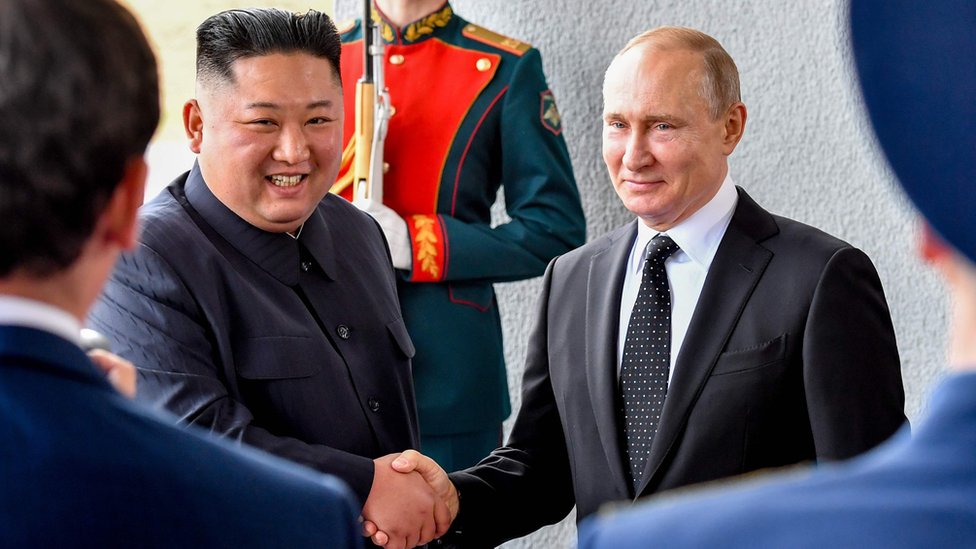 Putin pidió cooperación a Kim Jong-un