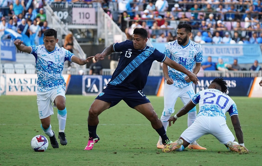 Honduras y Guatemala empataron a cero en amistoso