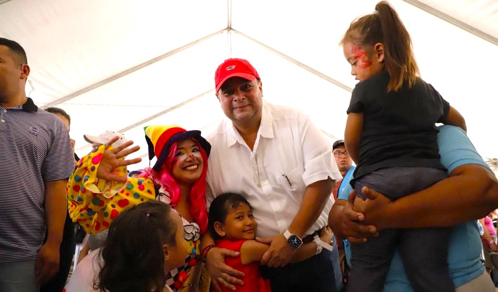 Alcalde Jorge Aldana felicita a la niñez hondureña en su día