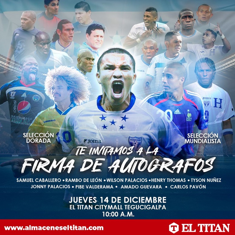 ¡Estrellas del fútbol se reúnen en El Titan Citymall!