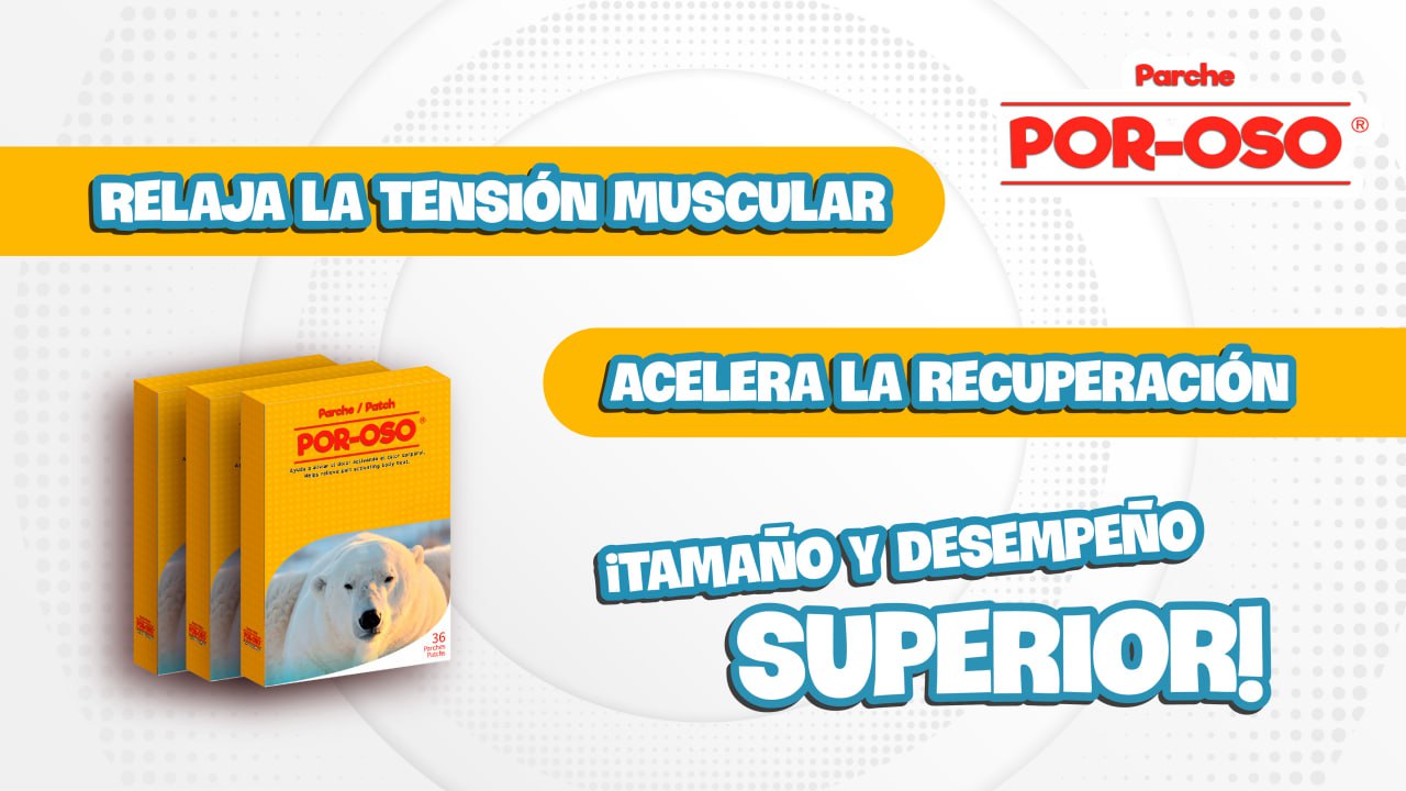 Descubre Por-Oso: parche térmico para alivio del dolor muscular