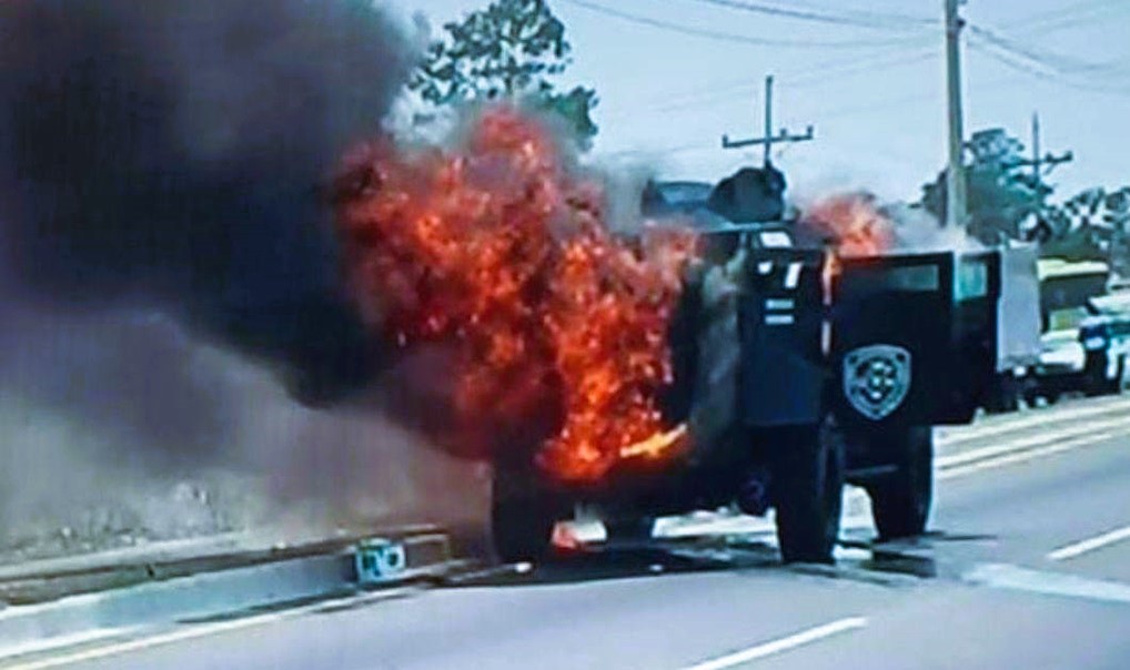Honduras: Se quema un “Black Mamba”