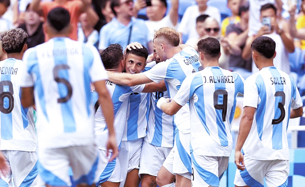 Argentina avanza a cuartos de final en París 2024