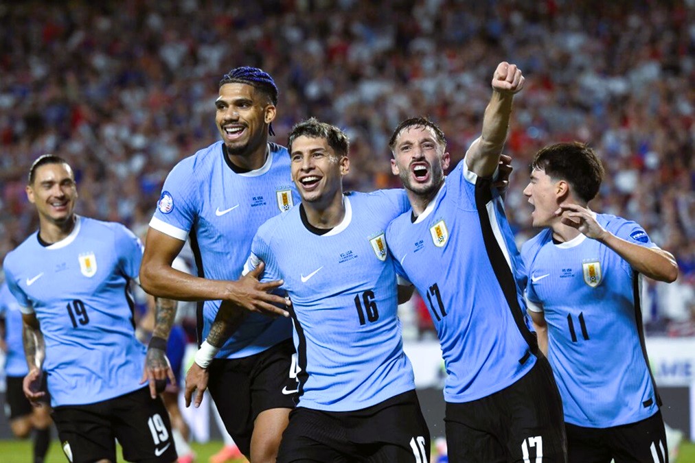 Uruguay elimina a Estados Unidos en la Copa América