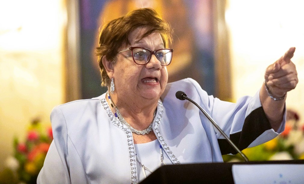 Doris Gutiérrez cuestiona apoyo de EEUU a narco-gobernantes en Honduras
