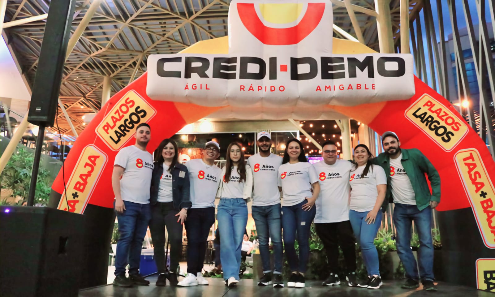 CREDIDEMO celebra ocho de' compromiso con Honduras