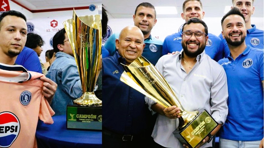 Motagua celebra su Copa 19 en Almacenes El Titán