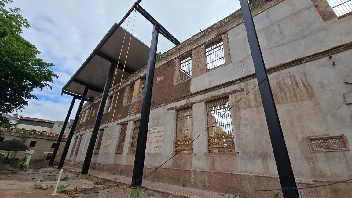 Avanza al 50% la restauración de la “Nave Carías” para convertirse en espacio cultural en Tegucigalpa