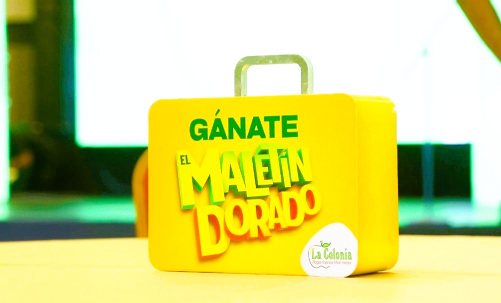 ¡Gánate el maletín dorado con Supermercados La Colonia!