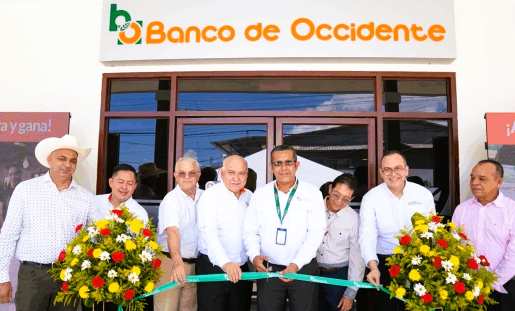 Banco de Occidente estrena agencia en Jutiapa Atlántida