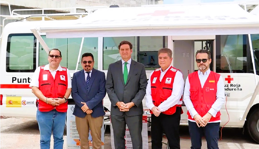 España refuerza labor humanitaria de la Cruz Roja Hondureña