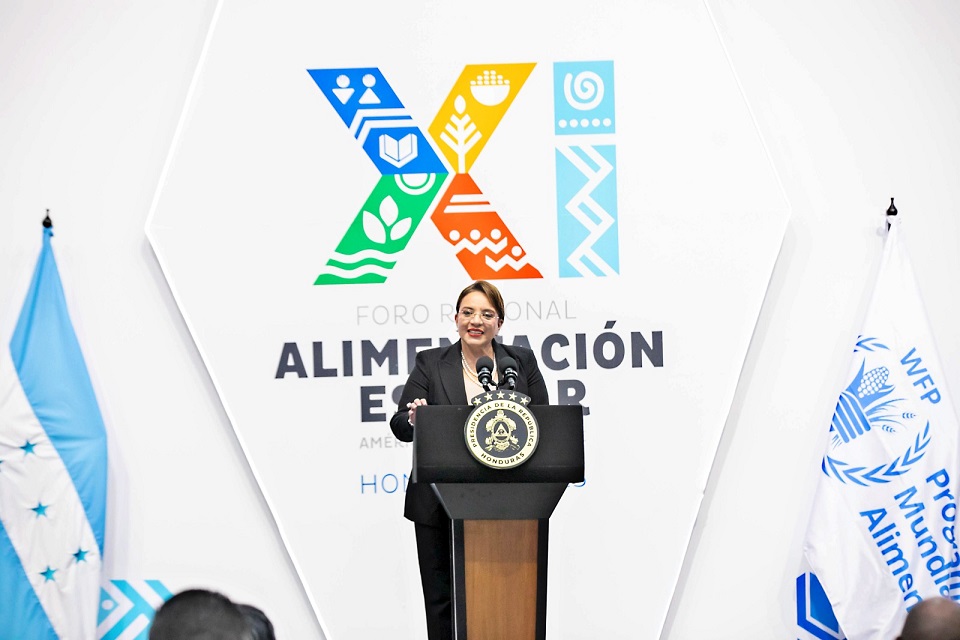 En evento del PMA, Presidenta Castro reitera respaldo a Rixi