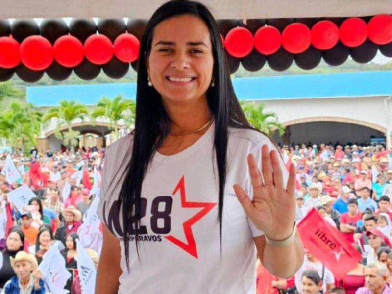 Diputada Isis Cuéllar del Partido LIBRE