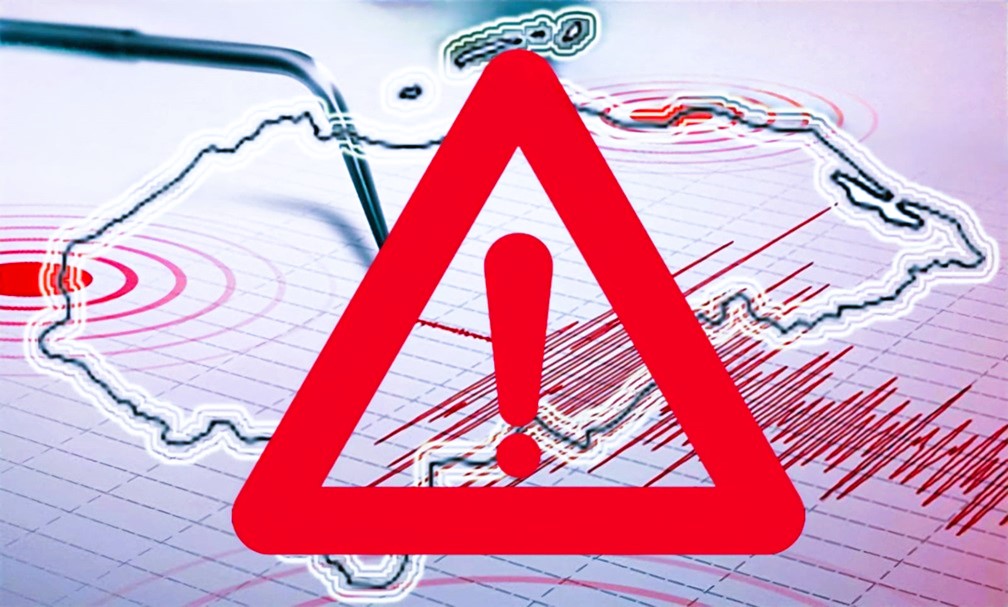 Sismo de 3.1 sacude corazón de Honduras
