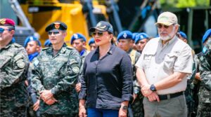 Presidenta Castro destaca labor social del Primer Batallón de Ingenieros