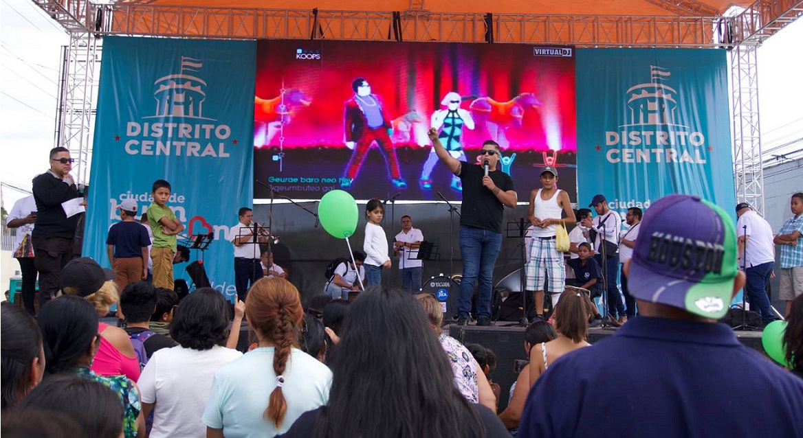 Comayagüela vibra con su 1er Festival Familiar por los 447 años de la capital