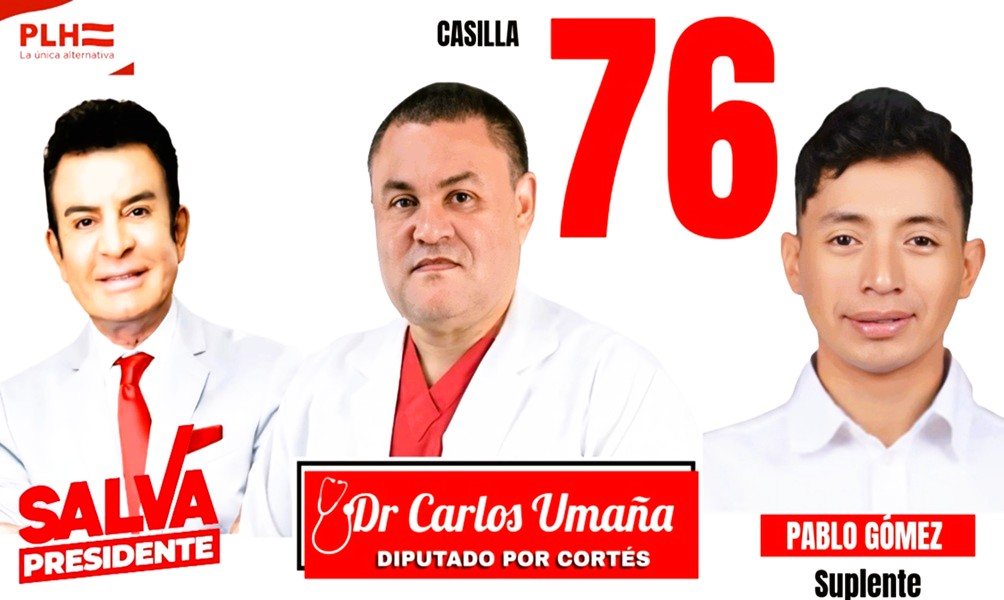 Umaña retorna al Partido Liberal con candidatura en Cortés