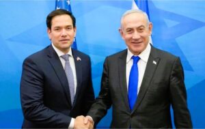Netanyahu junto a Rubio: Nos apoyamos ante gobiernos débiles que nos presionan