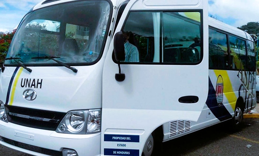 UNAH lanza transporte gratuito para estudiantes en Tegucigalpa
