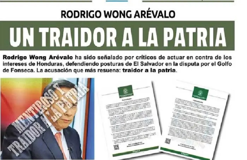 CPH repudia portada de FFAA que llama ‘traidor a la patria’ a Rodrigo Wong Arévalo