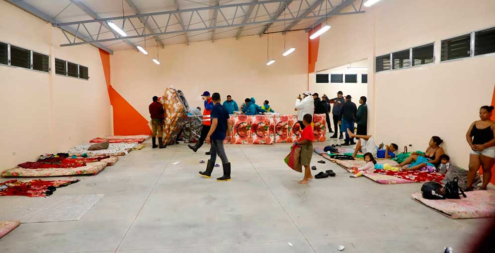 AMDC: 19 familias en albergues tras perder sus casas por lluvias en Tegucigalpa