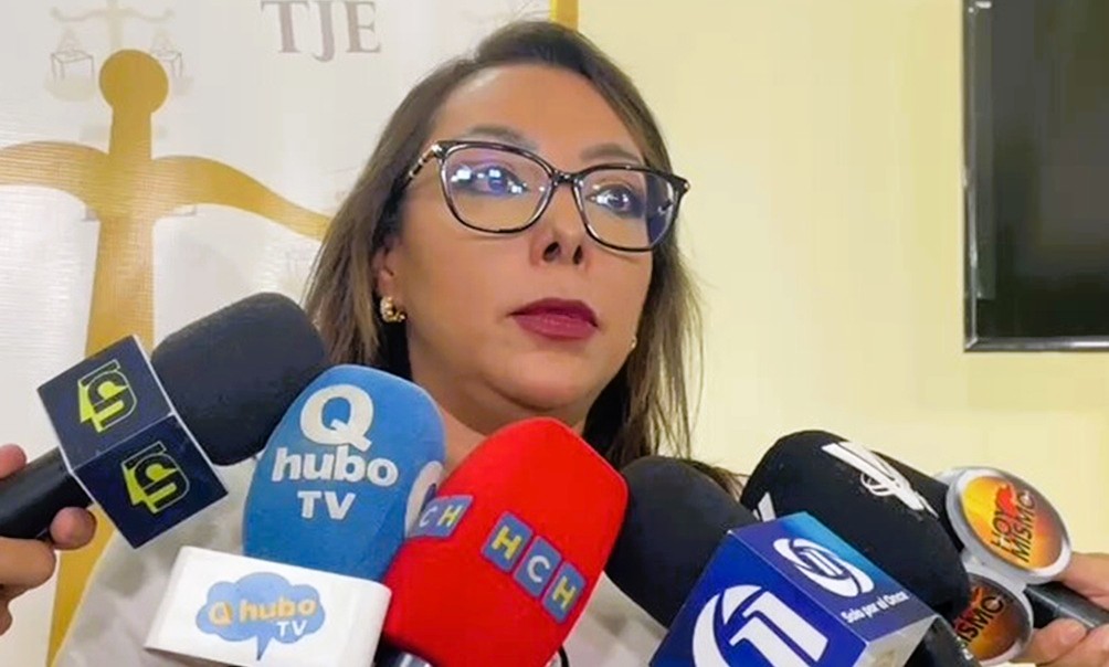 Magistrada del TJE alerta presunta orden de captura en su contra