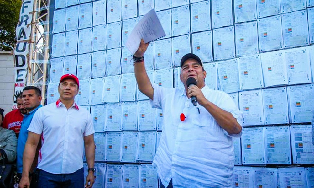 Aldana desconoce fallo del CNE, proclama victoria capitalina