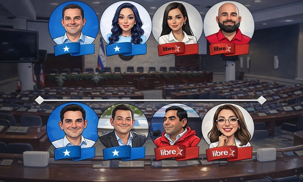 Mapa político 2026-2030 altera dominio del Congreso Nacional