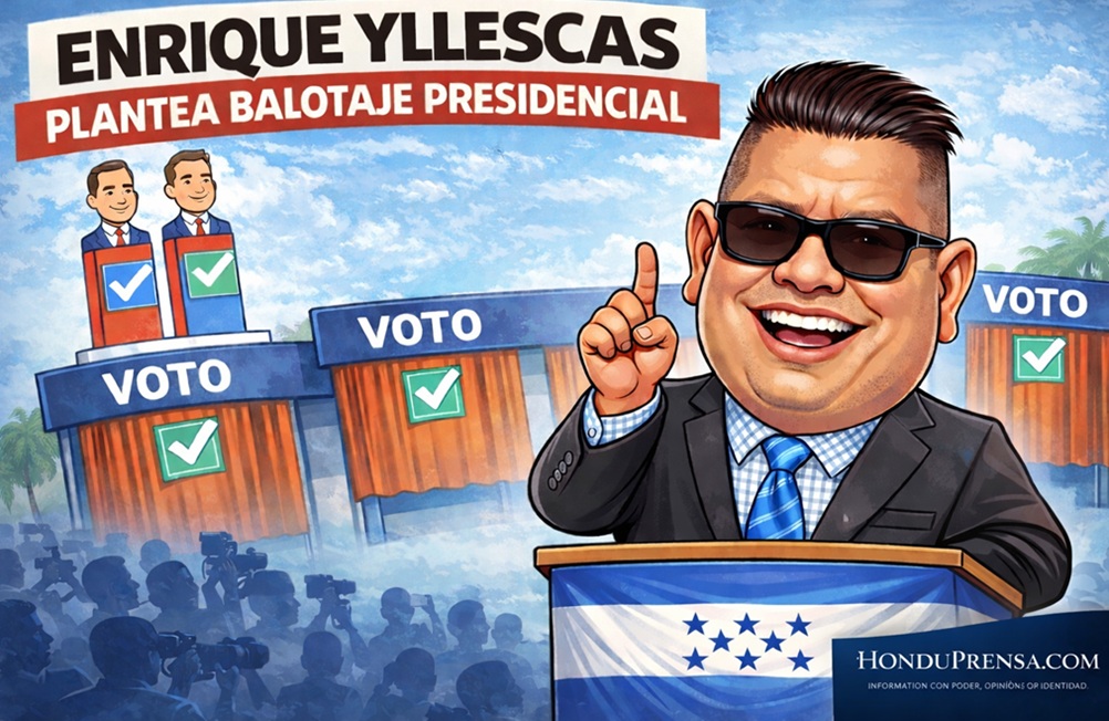 Enrique Yllescas impulsa balotaje presidencial