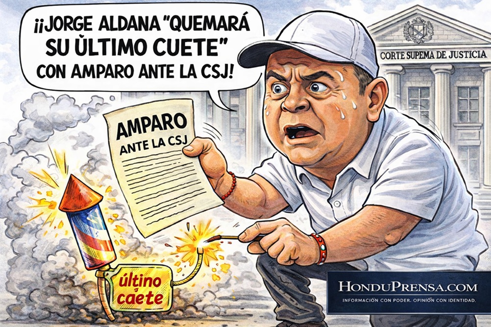 Aldana quema su último cuete vía amparo ante la CSJ