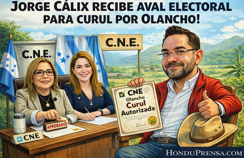 Jorge Cálix recibe aval electoral para curul por Olancho