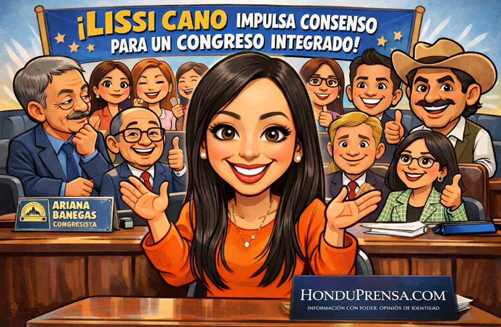 Consenso legislativo —impulsa plan Asfura afirma Lissi Cano