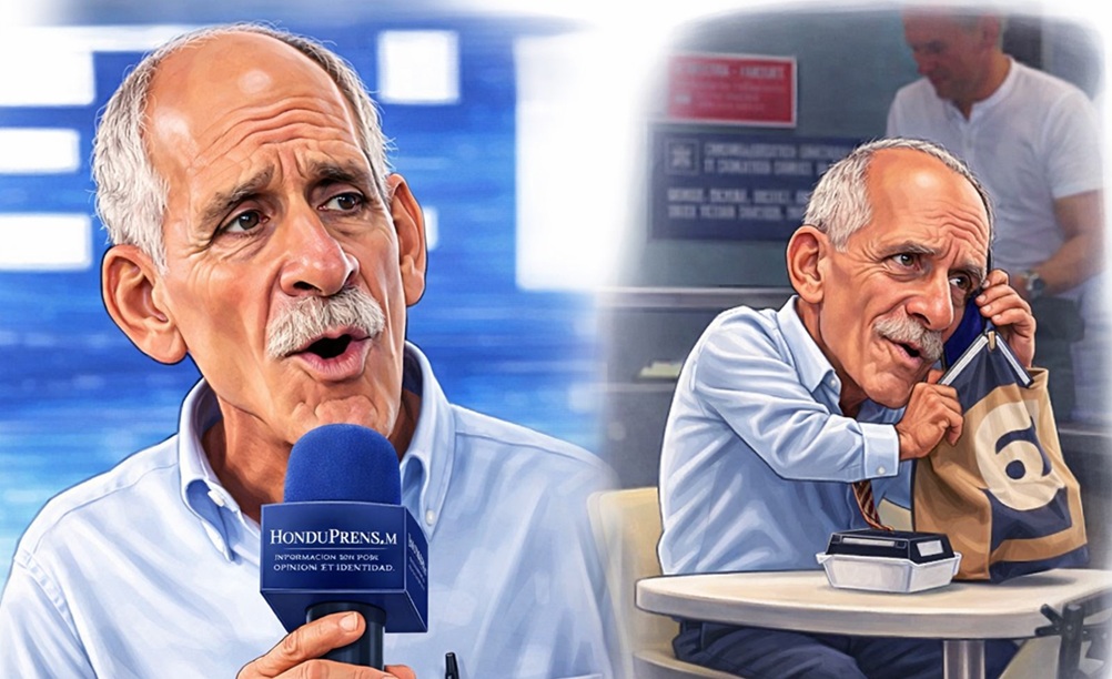 Imagen espontánea de Asfura marca gira en EEUU