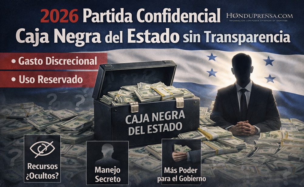 Partida confidencial 2026 perpetúa caja negra de corrupción