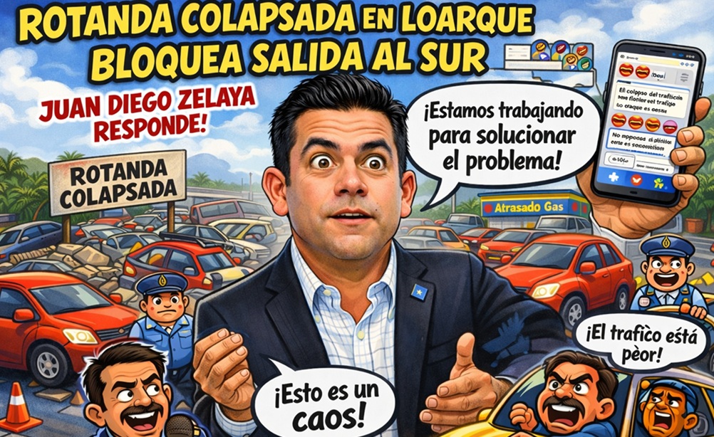 Juan Diego Zelaya enfrenta furia por caos vial