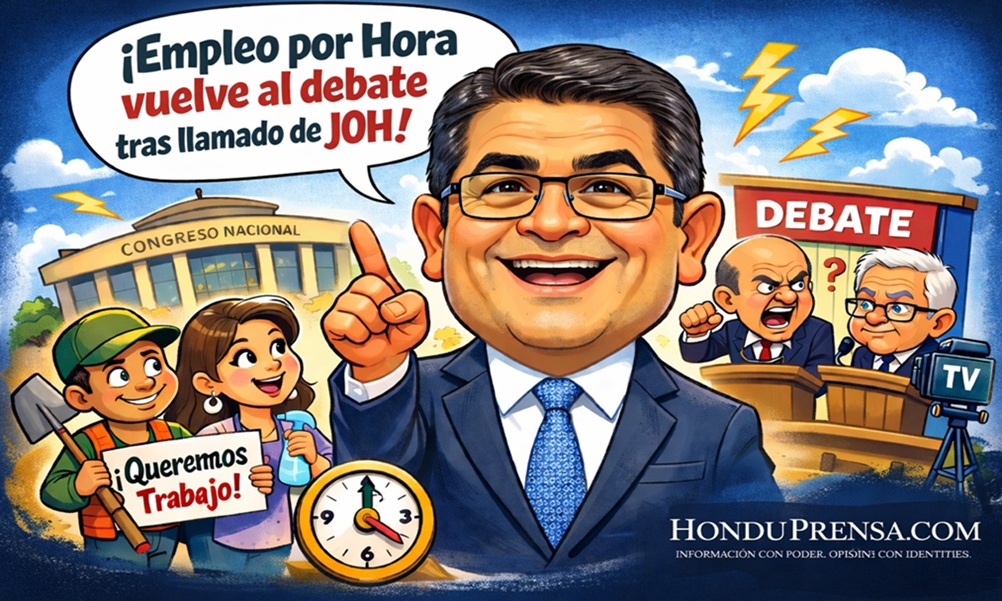 JOH impulsa Ley de Empleo Parcial como salida económica