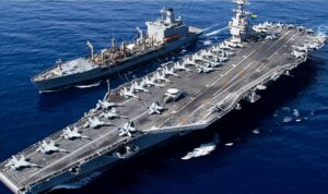 El Portaaviones USS Gerald R. Ford llega a Israel