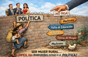 Ser mujer rural: dura barrera para hondureñas rumbo a poder político